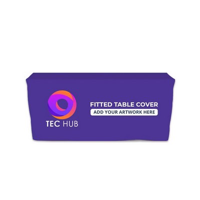 Fitted Table Cover - 4 Sided (6' x 2.5')